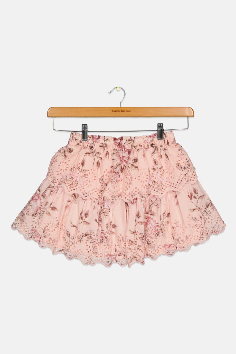 GAP Kids Girl Allover Print Mini Skirt, Multicolor - Image 2