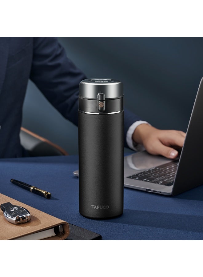 Tafuco 316 Stainless Steel Insulated Water Bottle Jd Self-operated Direct Drinking Portable Large Capacity T6163 Steel Color 700ml