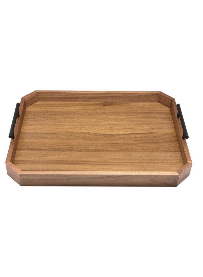 Bien Servi High Quality Acacia Wood Serving Tray Brown 7.7 x 37.5 x 49 cm ST15449AM12