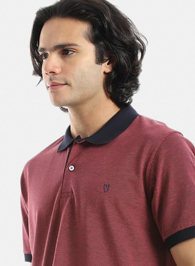 Unique Short Sleeves Pique Polo Tshirt - Image 4