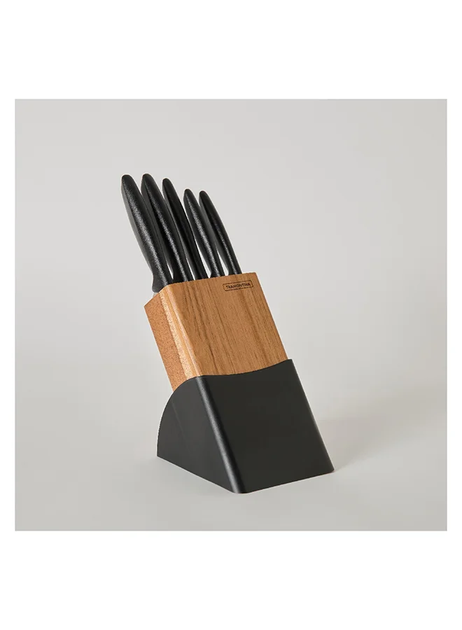 Home Box Tramontina Plenus 6-Piece Knife Block Set 2 x 26.5 x 1 cm