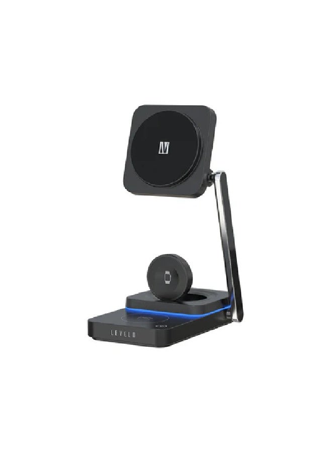 ليفيلو شاحن أورورا اللاسلكي 3 في 1 - Image 1