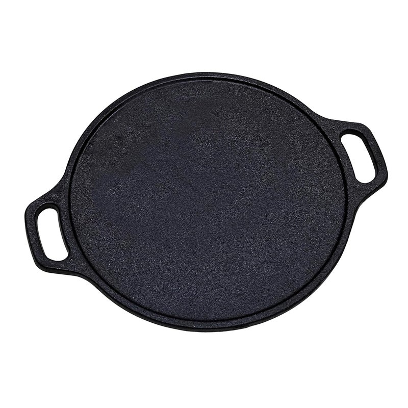 Rasa طاسة دوسا من راسا مصنوعة من الحديد الزهر مسبقة التتبيل غير لاصقة 11 بوصة للدوسا المقرمشة والروتي والخبز المسطح - Image 1