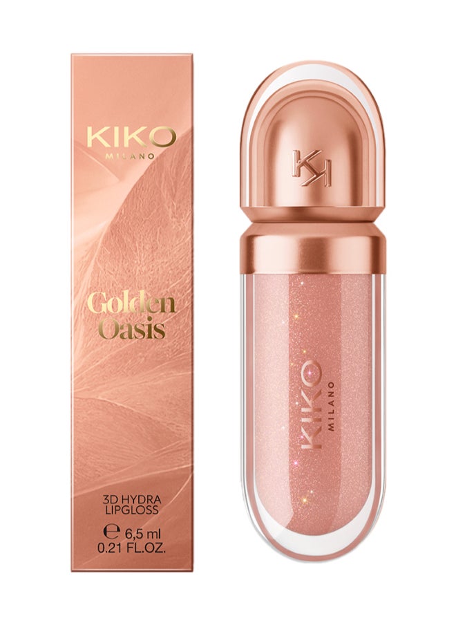 KIKO MILANO - Golden Oasis 3D Hydra Lip Gloss 03 - Image 1