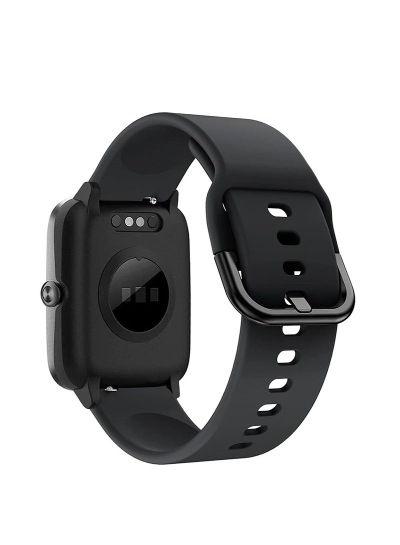 Connected Watch Strap for ID205L 19 mm Silicone Bracelet for Veryfitpro Fitness GRV Willful Popglory Blackview ID205S ID205G ID215G ID216 SW020 SW023 WF021 WF025 Smartwatch - Image 3