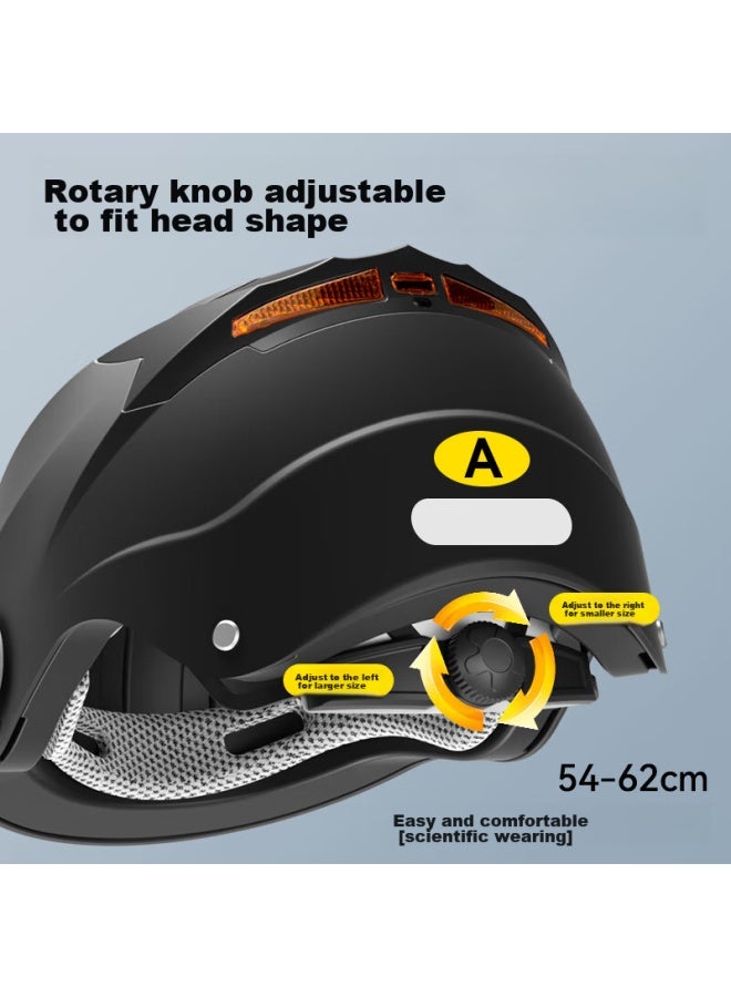 Ad New National Standard Class A Electric Vehicle Helmet, 3c Certified, For Men And Women, Summer Sun Protection, Electric Scooter Safety Helmet, Uni, Lightweight Half Helmet, Motorcycle Helmet, 815 Matte Black - Image 3