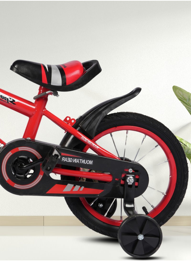 MG Children's Bicycle For 3-5 Years Old Kids Bike, 14 Inch Cycle, High Carbon Steel Frame,  Adjustable Seat, Smooth Bearings, Safe and Stable, Red  - Image 5