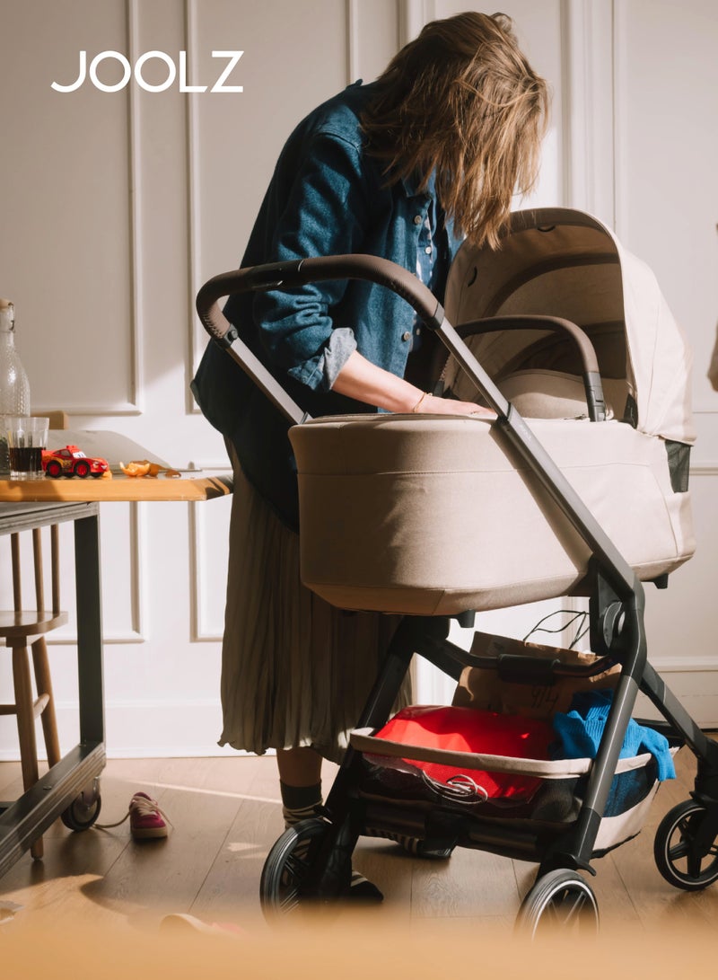 جولز عربة أطفال حضرية مدمجة مع سرير حديثي الولادة | طي بيد واحدة | مقعد قابل للعكس والاستلقاء | مرتبة قابلة للتنفس | مظلة حماية شمسية | نظام تعليق ناعم | ٦٦×٥٢×١٠٥ سم - Image 2