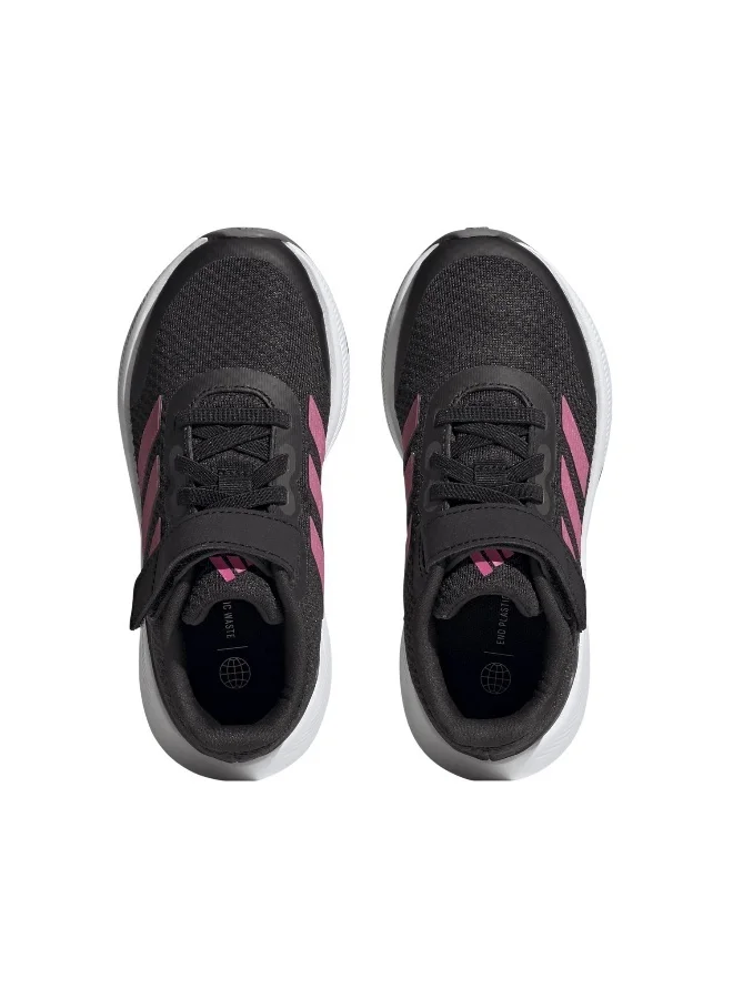 adidas Originals adidas Runfalcon 3.0 El K Black Running Shoes 10K