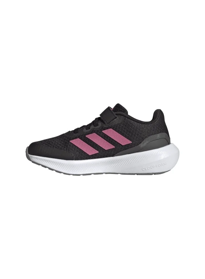 adidas Originals adidas Runfalcon 3.0 El K Black Running Shoes 10K
