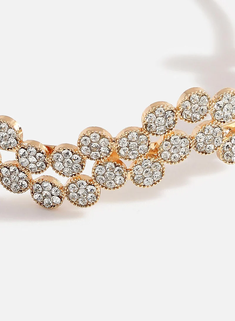 سوهي رباط شعر بتصميم مرصع بالأحجار