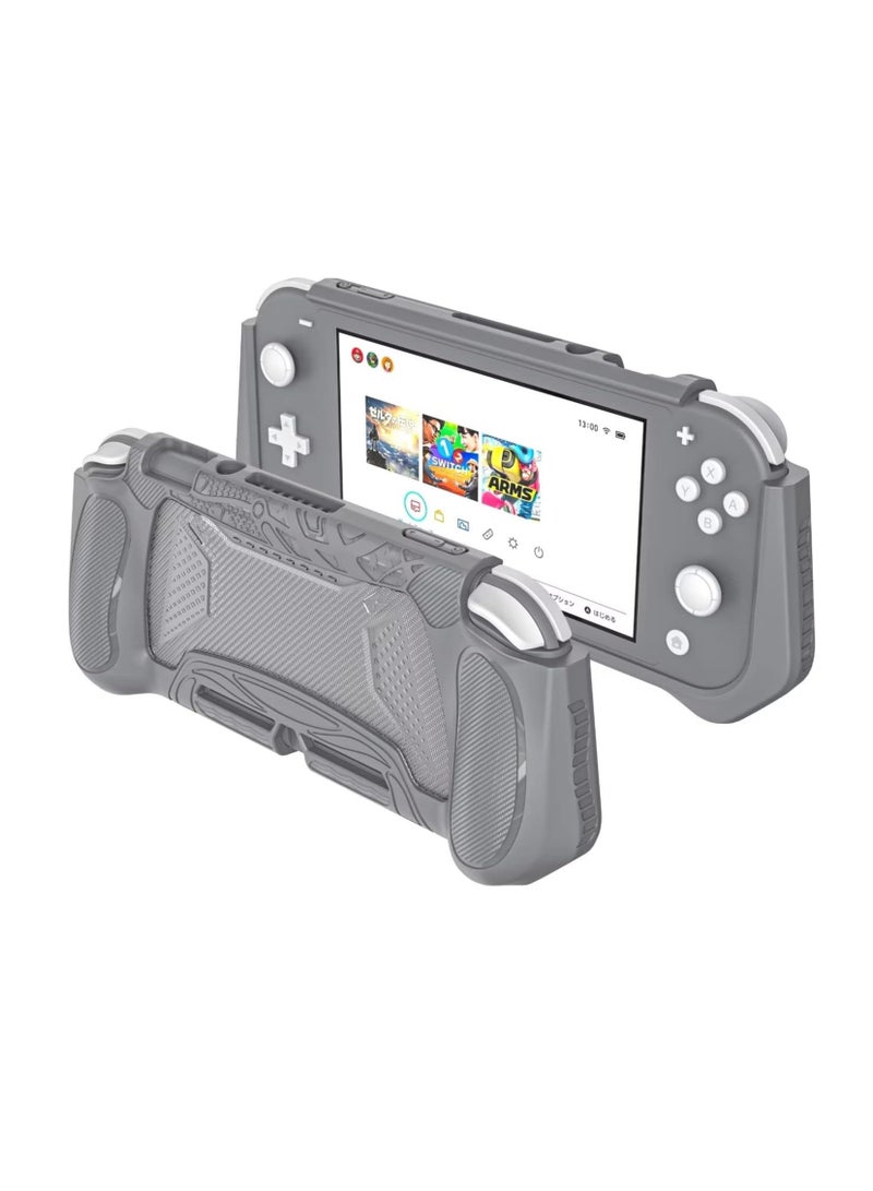Case for Steam Deck OLED OLED, Durable Soft TPU and PC Rigid Cover, Non-Slip Shockproof Grey - Image 1