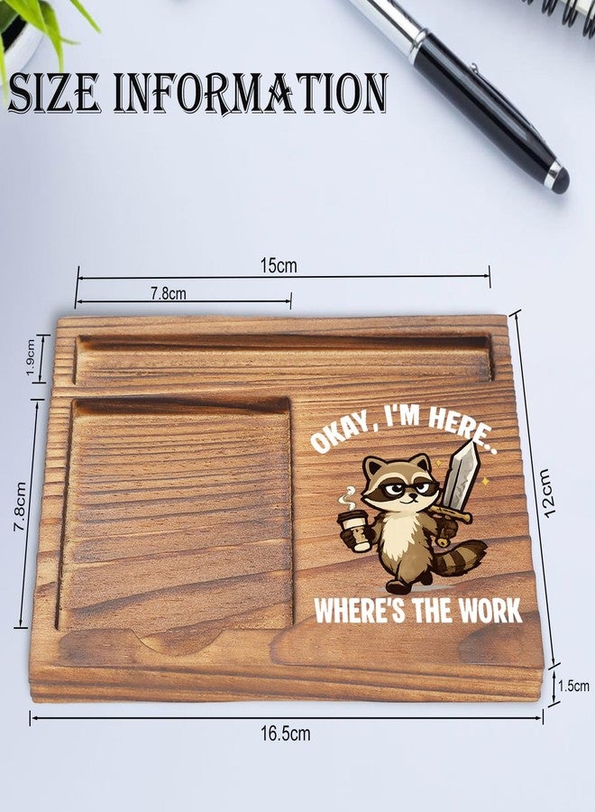 EFFJNSG Funny Coworker Appreciation Sticky Note Holder for Office Desk, Thank You Team Gift with Humor, Playful Work Desk Reminder for Colleague, Boss, Office Friends EDP240 - Image 4