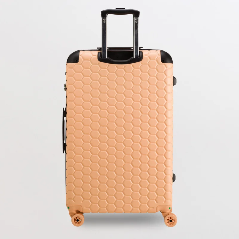 Carpisa Peach Hard Trolleys L-Gotech Green Fw  | Best Price UAE