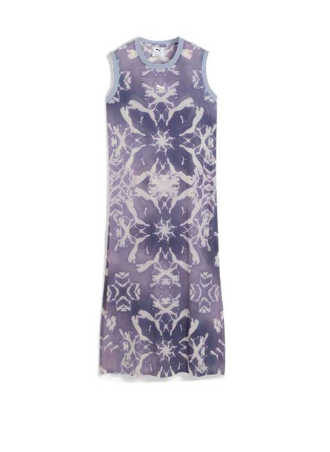 Dare To Mesh All Over Printed Dress