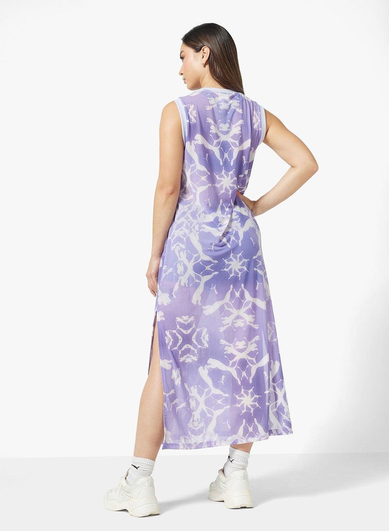 PUMA Abstract Sleeveless Dress - Image 2