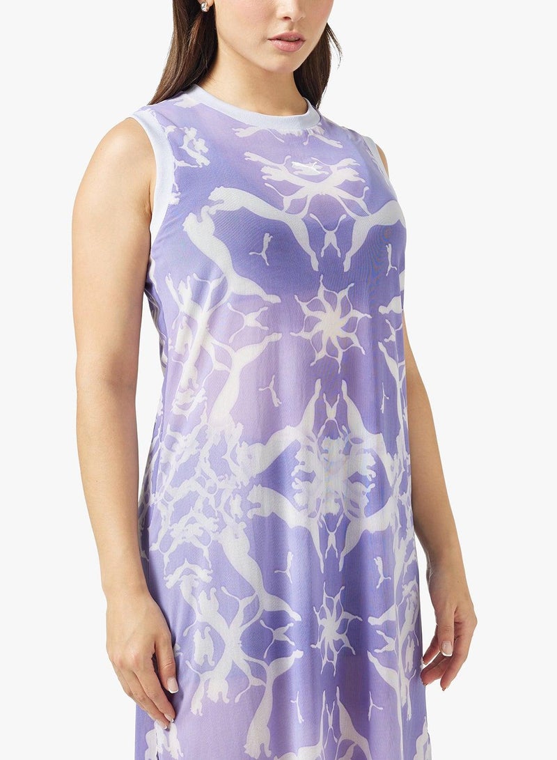 PUMA Abstract Sleeveless Dress - Image 3