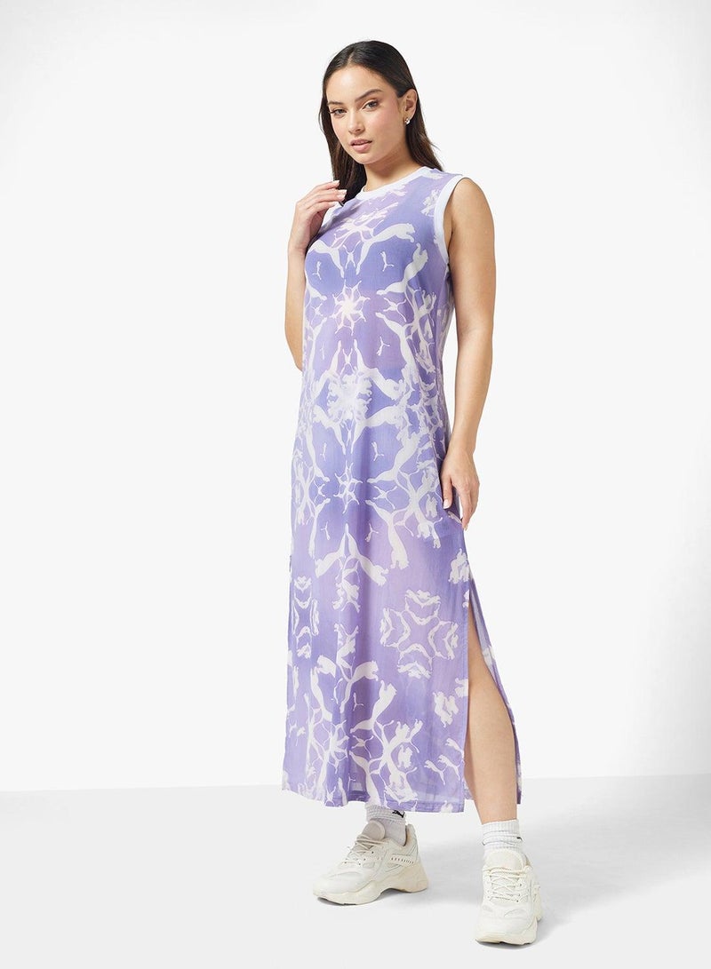 PUMA Abstract Sleeveless Dress - Image 4