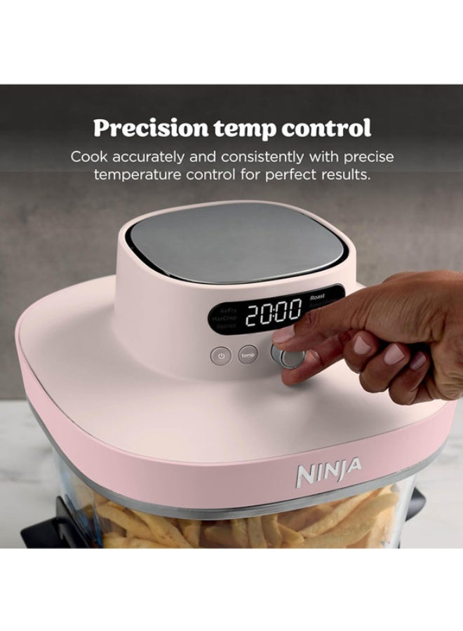 Ninja Crispi Pro 6-in-1 Countertop Glass Air Fryer (Rose Quartz) AS101PKANZ 5.7 L 2050 W AS101PKANZ Rose Quartz - Image 3