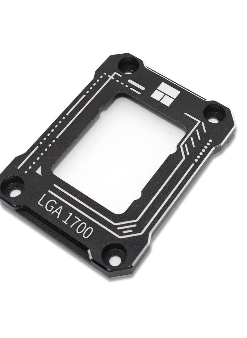 CPU Contact Frame for LGA 1700 Retrofit Kit, 17XX-BCF Bracket Intel 12th 13th Generation Anti-Bending Buckle Black - Image 1