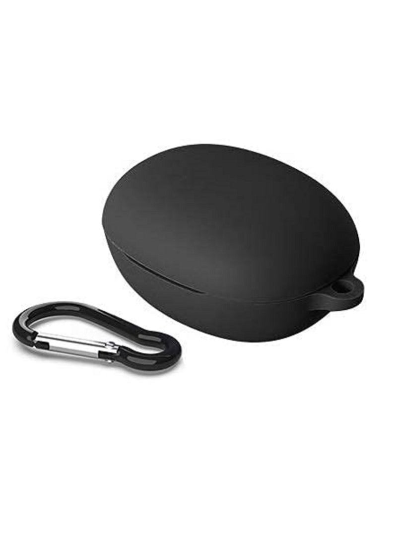 Generic - Silicone Case For Realme buds Q2 - Black - Image 1