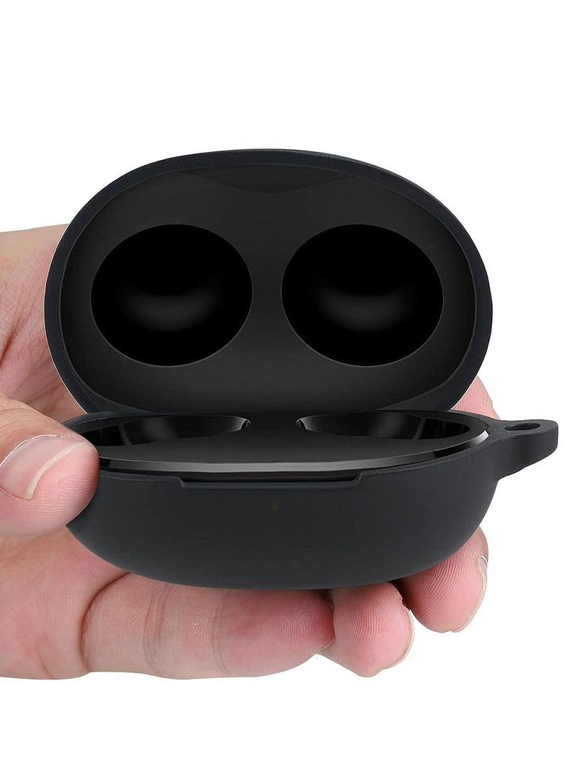 Generic - Silicone Case For Realme buds Q2 - Black - Image 1