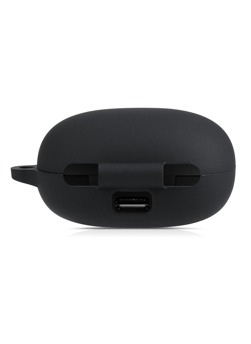 Generic - Silicone Case For Realme buds Q2 - Black - Image 1