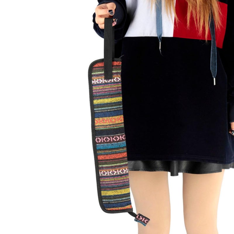 Oxford Cloth Drumstick Bag Pouch with Hook for Jazz Rock Drummers Portable Stick Holder Case - Image 4