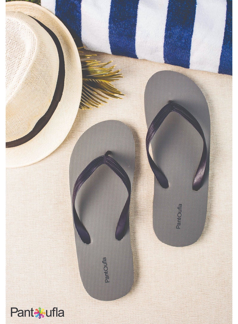 Pantoufla Men Summer Slippers Grey - Image 4