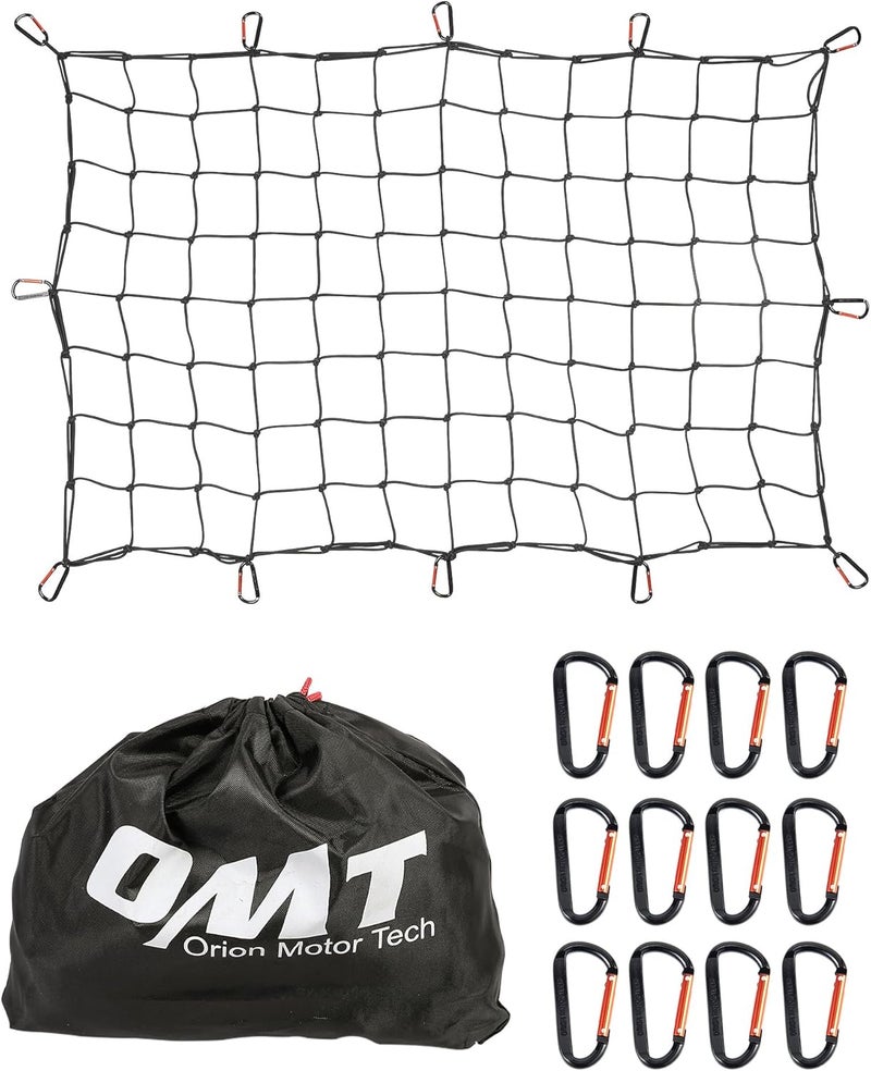 Orion Motor Tech Heavy Duty Cargo Net 3x4 FT for SUV and Truck Bed - Image 1
