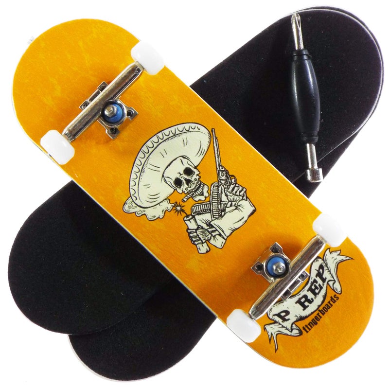 PREP V2 Performance Complete Wooden Fingerboard 32mm Bandito - Image 2
