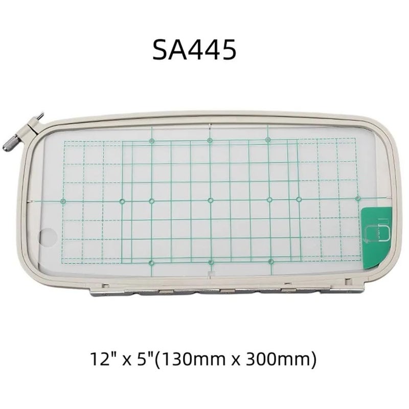 LNKA SA445-Extra Large Embroidery Hoops 12-Inch by 5-Inch for Brother PE800 PE770 780D PE700 PC6500 Brother Innovis 1250 700 Babylock Embroidery Machine Hoop