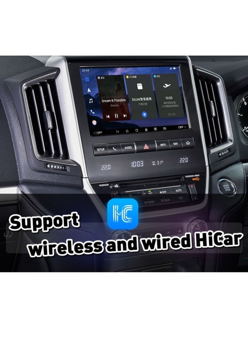 Generic - Toyota Land Cruiser VXR Carplay Interface 2016 To 2021 Support Wireless Carplay Android Auto Support USB Video Playback Rear View Camera Compatible Land Cruiser Carplay Adaptor - Image 1