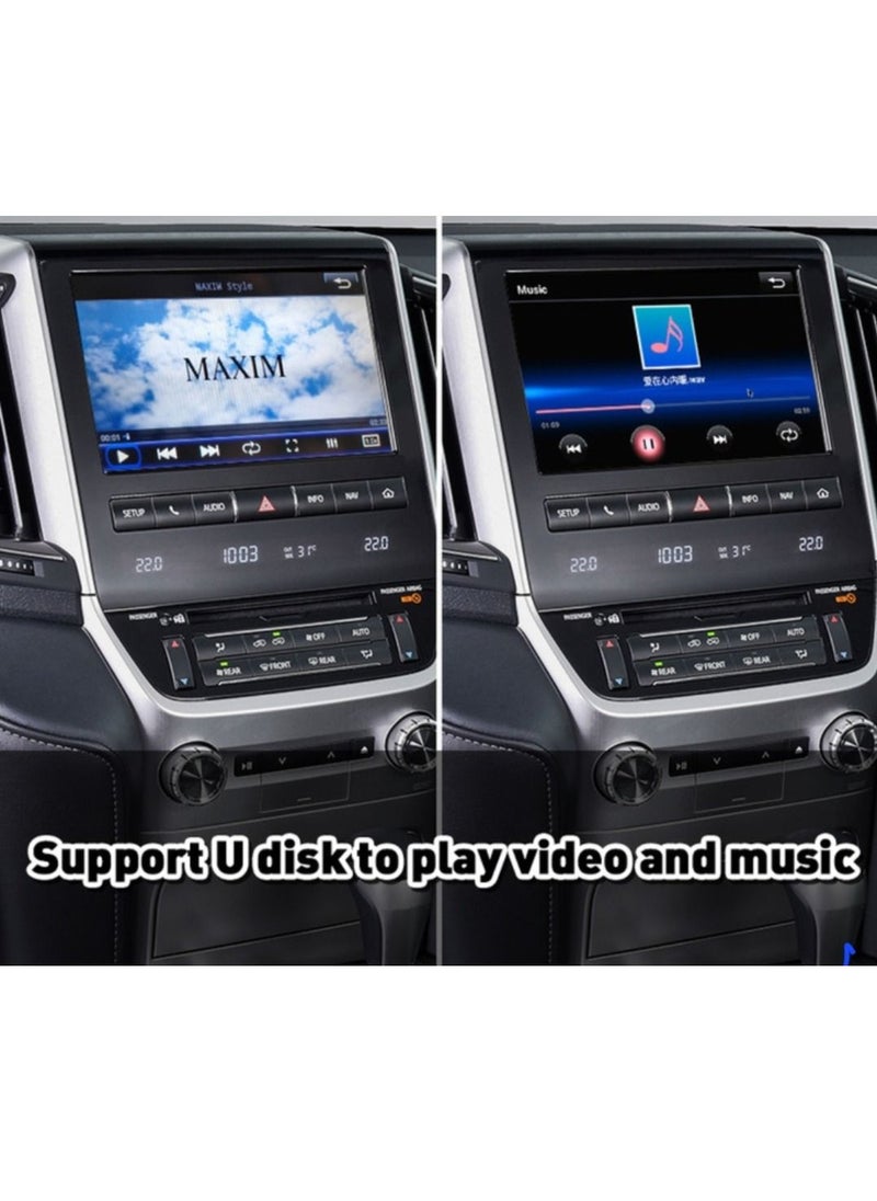 Generic - Toyota Land Cruiser VXR Carplay Interface 2016 To 2021 Support Wireless Carplay Android Auto Support USB Video Playback Rear View Camera Compatible Land Cruiser Carplay Adaptor - Image 1