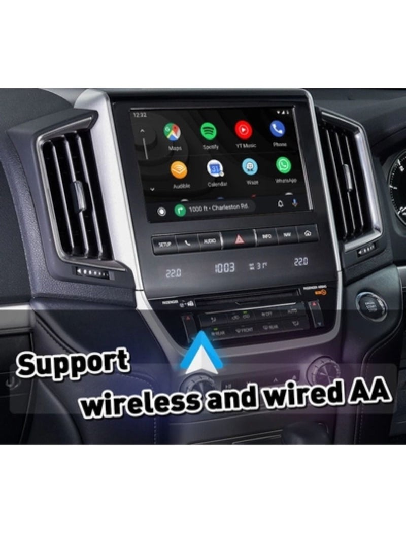 Generic - Toyota Land Cruiser VXR Carplay Interface 2016 To 2021 Support Wireless Carplay Android Auto Support USB Video Playback Rear View Camera Compatible Land Cruiser Carplay Adaptor - Image 1
