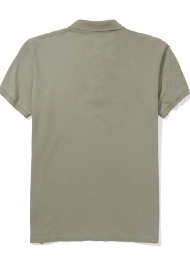 امريكان ايجل Logo Detail Short Sleeve Polo Shirt