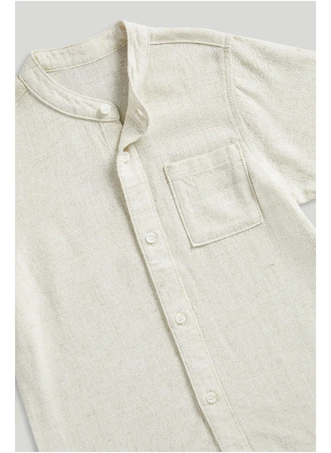 مذركير Linen-Mix Shirt