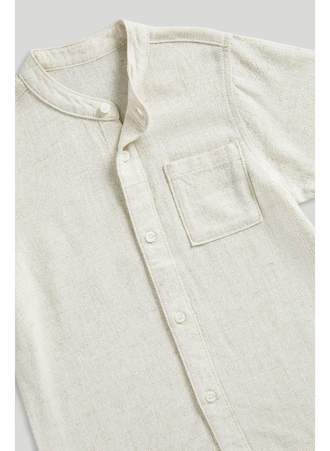 mothercare Linen-Mix Shirt - Image 2