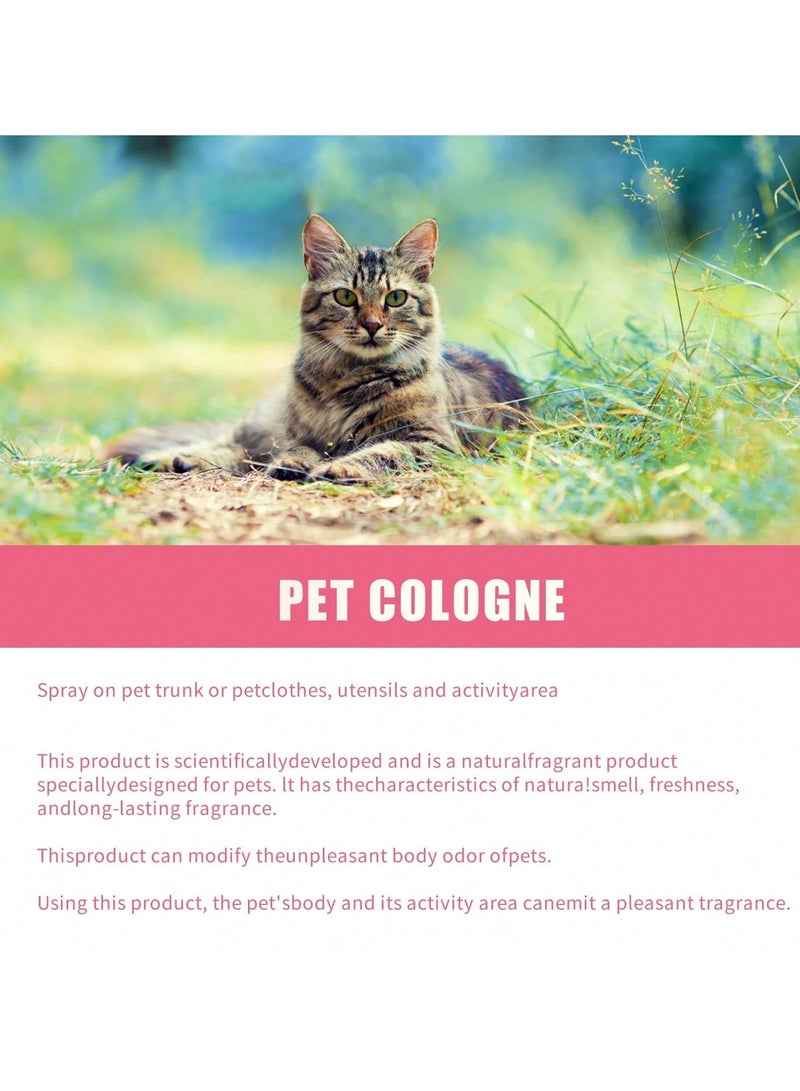 Generic Pet Perfume with Long-Lasting strawberry  Scent – Eliminates Odors, Softens, and Moisturizes Your Pet's Fur.  - Image 3