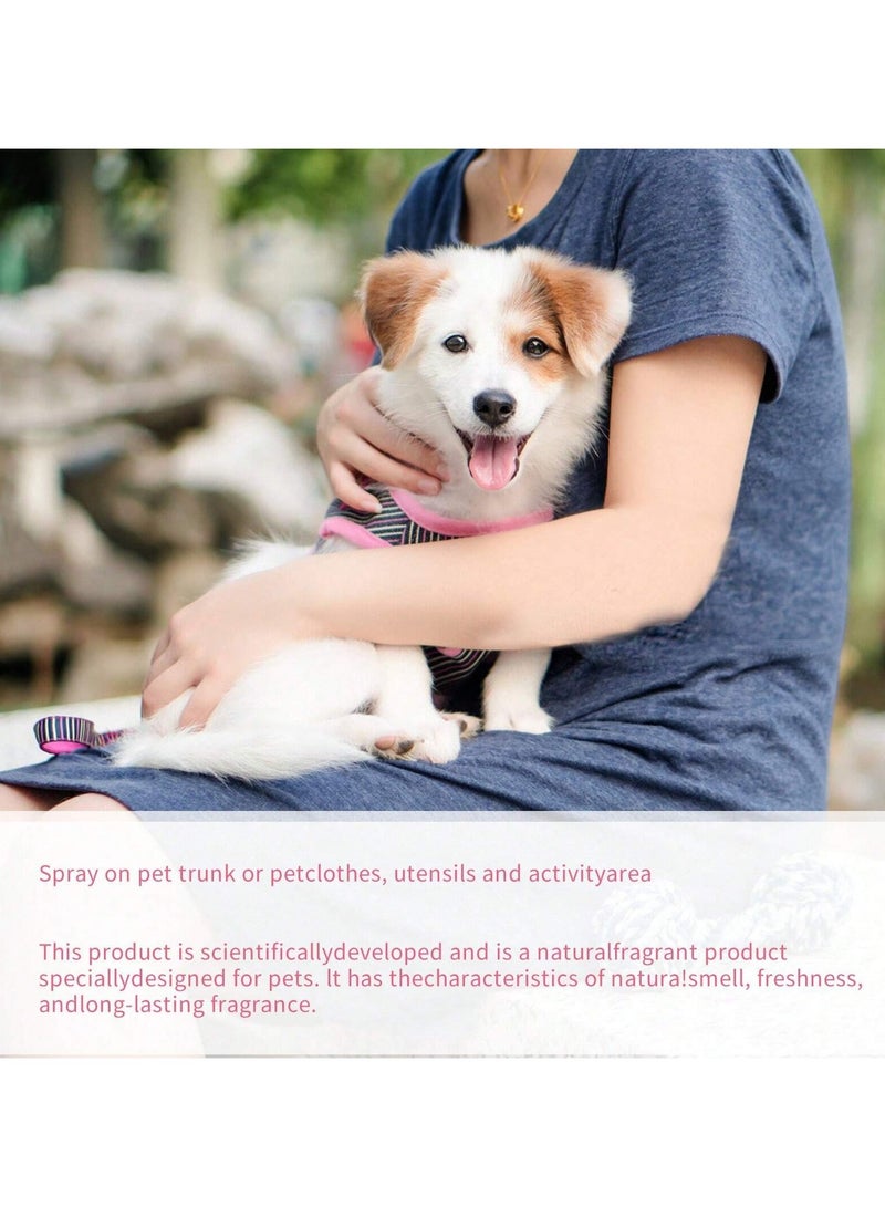 Generic Pet Perfume with Long-Lasting strawberry  Scent – Eliminates Odors, Softens, and Moisturizes Your Pet's Fur.  - Image 4