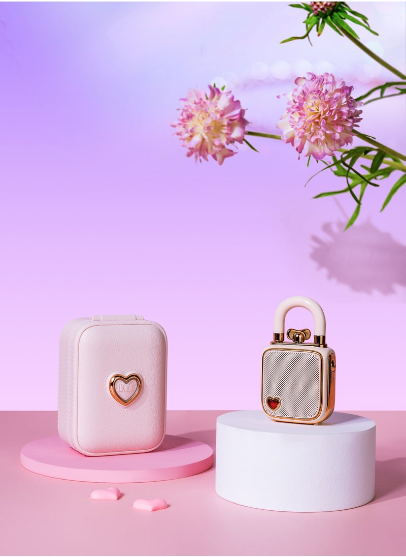 Divoom LoveLock Bluetooth Speaker Pink