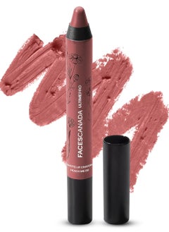 Faces Canada Matte Lip Crayon - Make Me Mine Peach  2.8G   8Hr Long Stay   Smooth Creamy Matte Texture | Intense Color In 1 Stroke  Hydrates With Chamomile and Cocoa Butter  - Image 1
