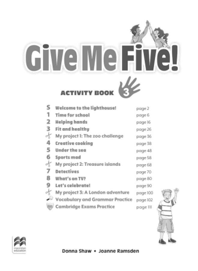 Macmillan Give Me Five! -  English Course for Young Learners -level 3_Activity-Book - Image 2