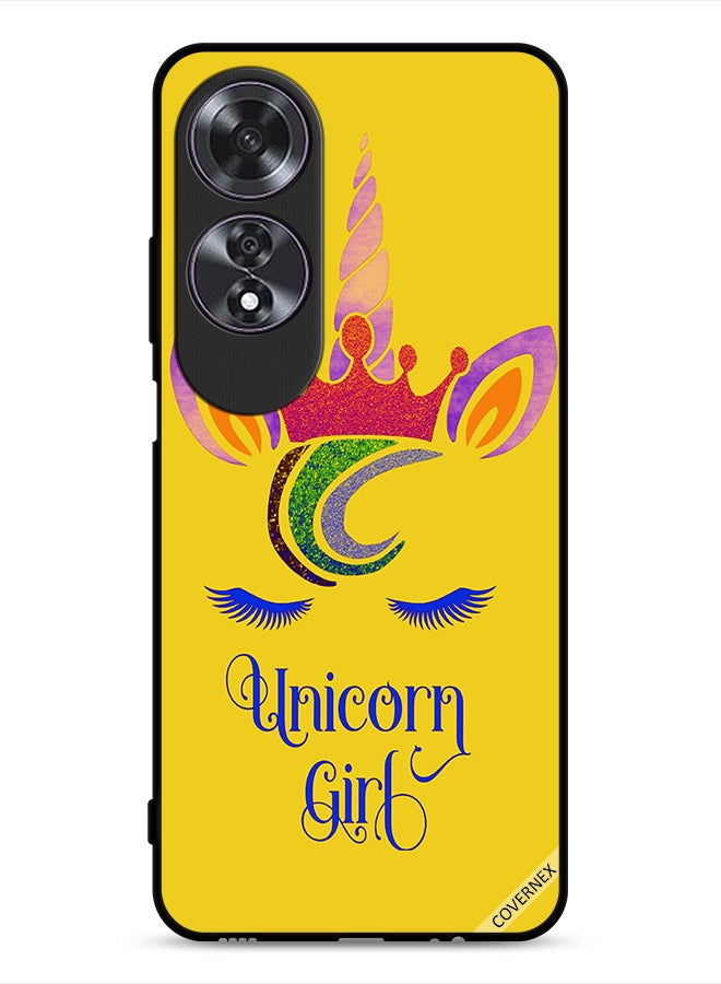 Covernex Oppo A60 Protective Case Cover Unicorn Girl Art - Image 1