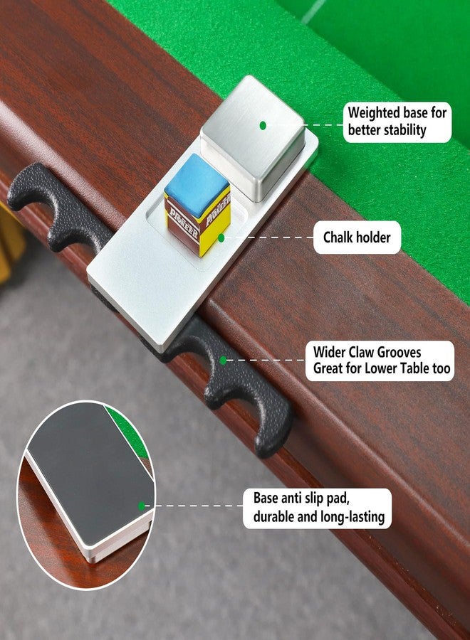 GAMESUN Portable Weighted Pool Cue Holder, chalk holder, billiard cue holder - Image 2