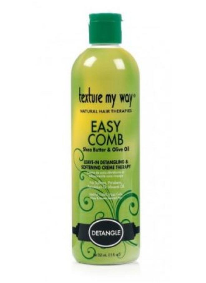 Texture My Way Easy Comb Leave-In Detangling and Softening Cream Therapy 355 ml 