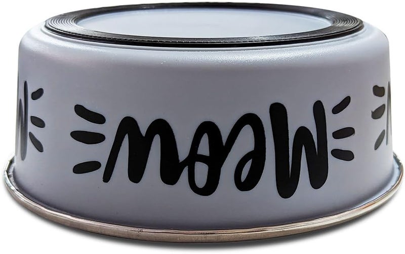 Mau Fusion Pet Bowl, 470 ml Capacity, Grey - Image 2