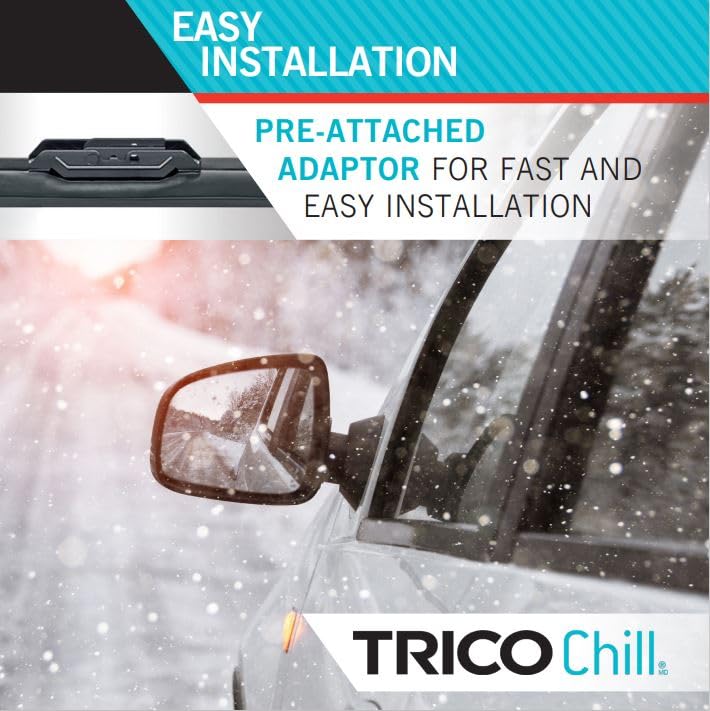 TRICO Chill 37-160 Extreme Weather Automotive Replacement Windshield Wiper Blade for Winter - 16" for Select Model Years - Image 4