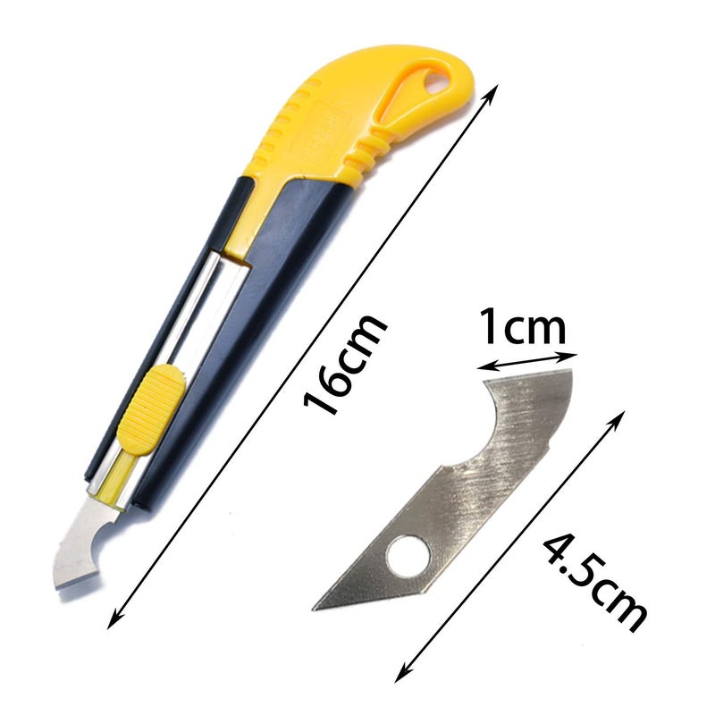 Youu UoYu 1 Acrylic Cutter and 11 Pcs Blade Set, Multi-Use Cutter with Cutting Blade - Image 2