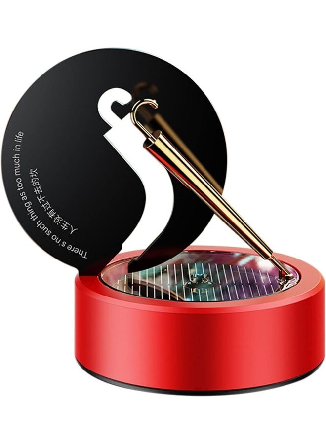 SAFENHAND Solar Energy Car Perfume Air Freshener, Rotating Umbrella Solar Car Aromatherapy Artwork, Creative Car Decoration Car Diffuser - Image 1